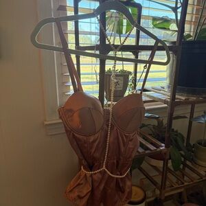 Fleur Du Mal Freshwater Pearl Harness / Size M/L